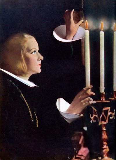 Greta Garbo, attrice svedese, 1934-1935 da Unbekannt