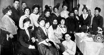 Grigori Rasputin, contadino russo, uomo santo e mistico da Unbekannt