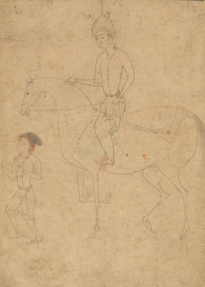 Cavaliere e cavaliere da Unbekannt