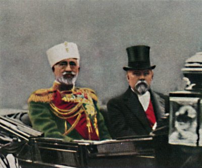 Großfürst Nikolai Nikolajewitsch 1856-1929 e Poincaré nato 1860, 1934 da Unbekannt