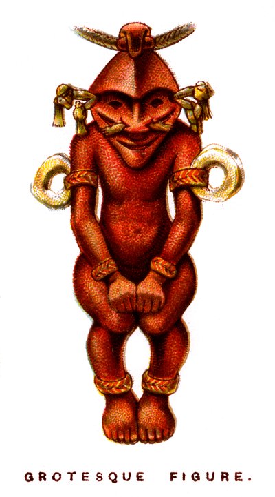Figura grottesca, 1923 da Unbekannt