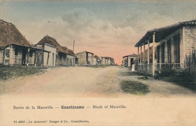 Guantanamo - Blocco di Maravilla, c1910 da Unbekannt