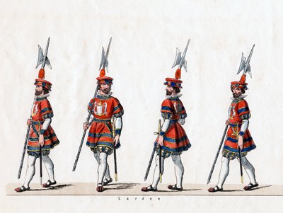 Guardia, costume per l