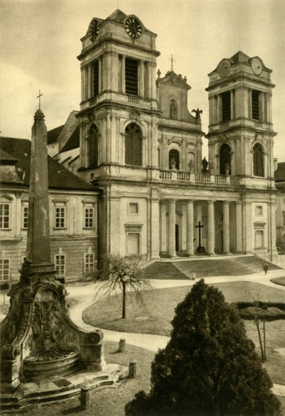 Abbazia di Göttweig, Krems, Bassa Austria, c. 1935 da Unbekannt