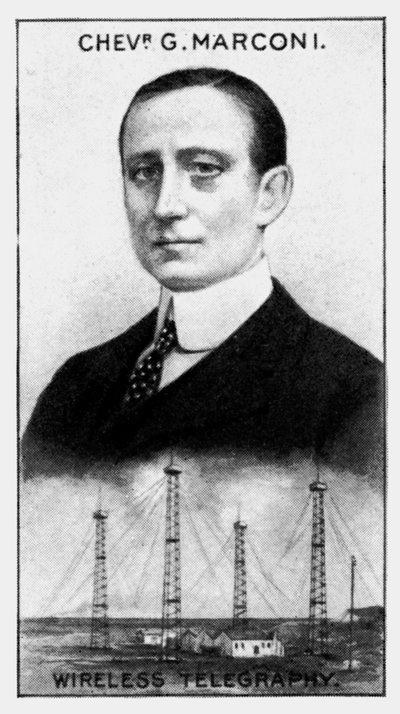 Guglielmo Marchese Marconi, ingegnere elettrico italiano, c1924 da Unbekannt