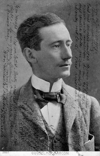 Guglielmo Marconi, fisico e inventore italiano, c1909 da Unbekannt