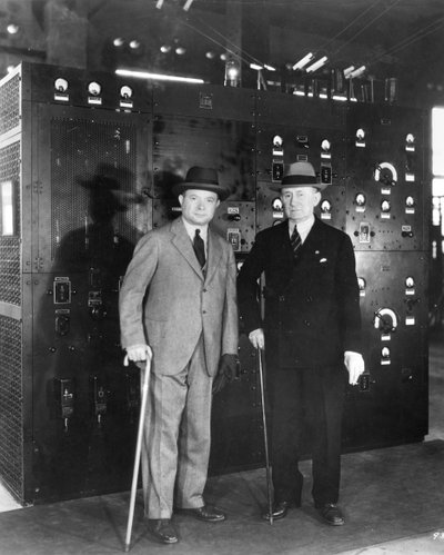 Guglielmo Marconi e David Sarnoff da Unbekannt