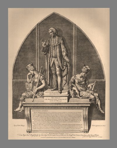 Monumento alla Guild Hall a William Beckford, 1886 da Unbekannt