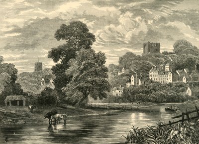 Guildford. Dal fiume, 1898 da Unbekannt