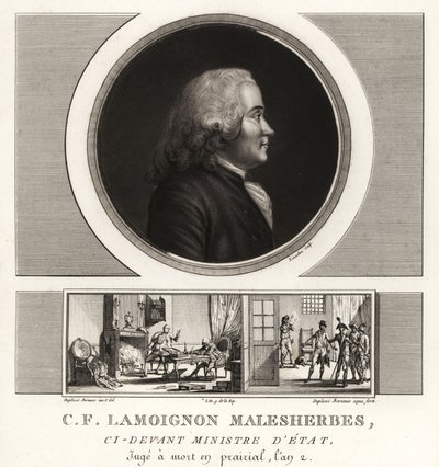 Guillaume-Chrétien de Lamoignon de Malesherbes, statista francese, Ministro di Stato da Unbekannt