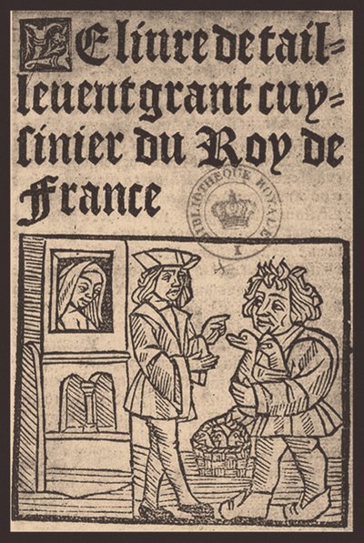 Guillaume Tirel, detto Taillevent Le Viandier, XVI secolo da Unbekannt