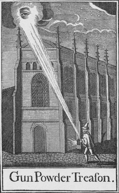 Congiura delle polveri, c1605 da Unbekannt