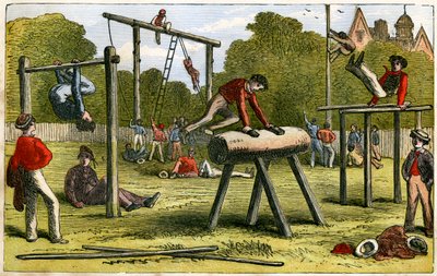 Ginnastica, XIX secolo da Unbekannt