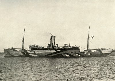 H.M. Auxiliary Cruiser Coronado camuffato, 1919 da Unbekannt