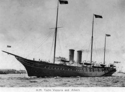 Yacht reale Victoria e Albert, 1900 da Unbekannt