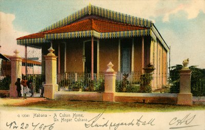 Habana - Una casa cubana, Un hogar cubano da Unbekannt