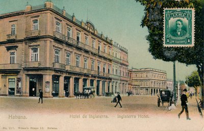Habana. Hotel de Inglaterra. -Inglaterra Hotel, Cuba, anni 1910 da Unbekannt