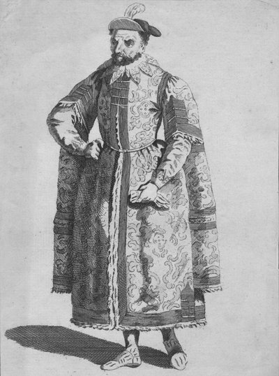 Abito di un mercante di Londra nel 1640 da Unbekannt