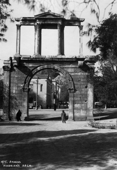 Arco di Adriano, Atene, Grecia, c1920s-c1930s da Unbekannt