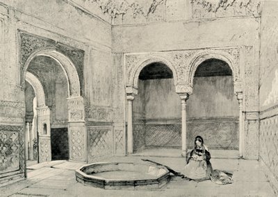 Sala degli Abencerrages, 19° secolo, 1907 da Unbekannt