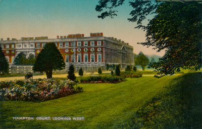 Hampton Court, Vista Ovest, c1910 da Unbekannt