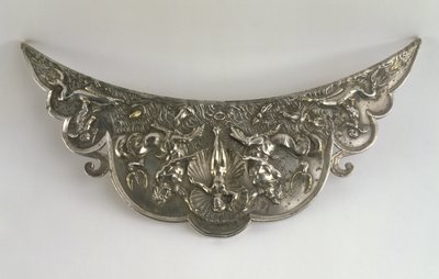 Manico di un piatto che mostra la nascita di Venere, Gallo-Romano, II o III secolo d.C. (argento) da Unbekannt