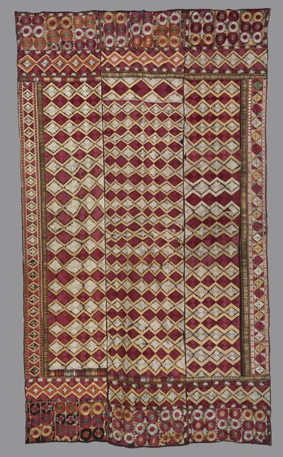 Lavoro di Phulkari appeso, c. 1875-1900 da Unbekannt