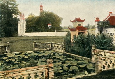 Hanoi. Pagode Du Pinceau, Hanoi. Pagoda But Thap, 1900 da Unbekannt