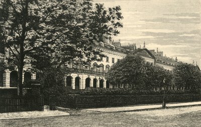 Hanover Terrace, Regents Park, c1876 da Unbekannt