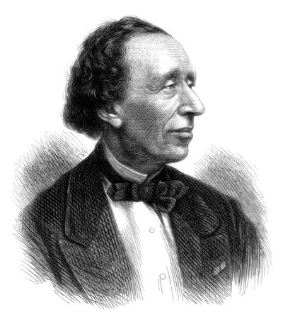Hans Christian Andersen, poeta danese e autore di fiabe, 1875 da Unbekannt