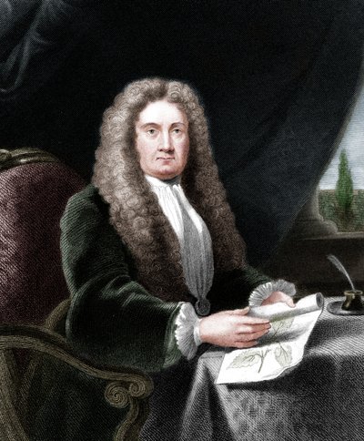 Hans Sloane, medico e naturalista inglese da Unbekannt