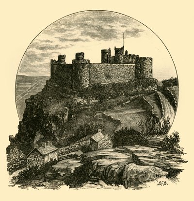 Castello di Harlech, 1898 da Unbekannt