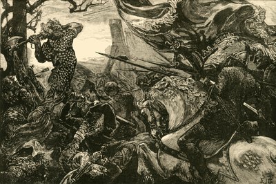 Harold alla battaglia di Hastings da Unbekannt