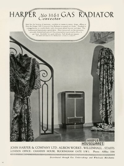 Harper No 3161 Convector Gas Radiator - Harper Housewares, 1949 da Unbekannt