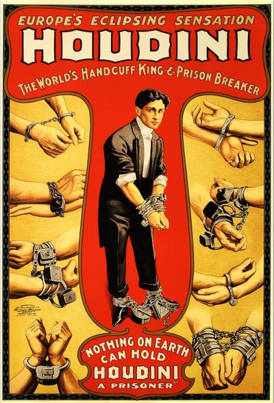 Harry Houdini, c. 1906 da Unbekannt