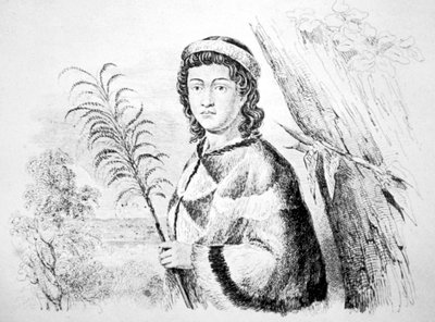 Principessa hawaiana Nahienaena. XVIII secolo da Unbekannt