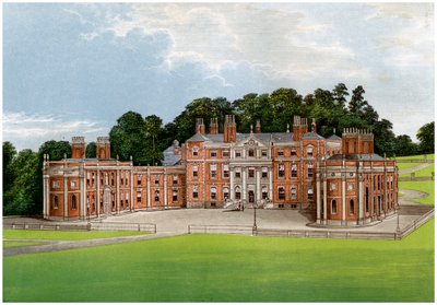Hawkestone, casa del visconte Hill, c1880 da Unbekannt