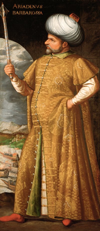 Hayreddin Barbarossa, c. 1580 da Unbekannt