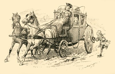 Chiamò il cocchiere per fermarsi, 1907 da Unbekannt