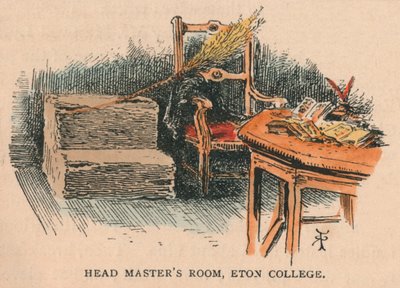 Stanza del Preside, Eton College, XIX secolo da Unbekannt