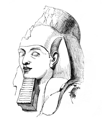 Testa di Ramesse, 1848 da Unbekannt