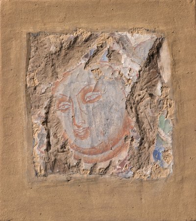 Testa di un Buddha, ca. VI-VII secolo da Unbekannt