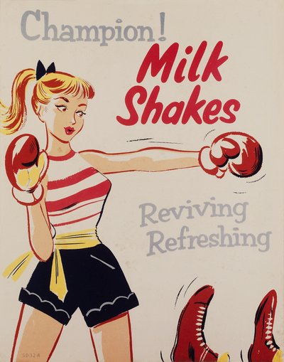 Educazione sanitaria, campione! Frappè, poster, c 1955-1960 da Unbekannt