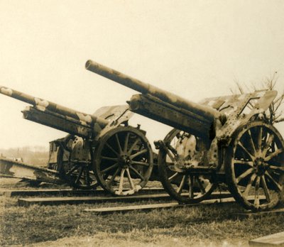 Artiglieria pesante, c. 1914-c. 1918 da Unbekannt