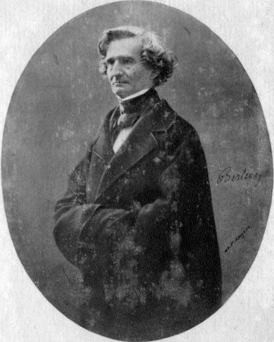 Hector Berlioz, compositore romantico francese, c1845-1869 da Unbekannt