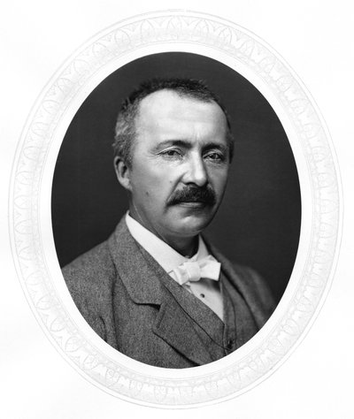 Heinrich Schliemann, archeologo tedesco, 1877 da Unbekannt