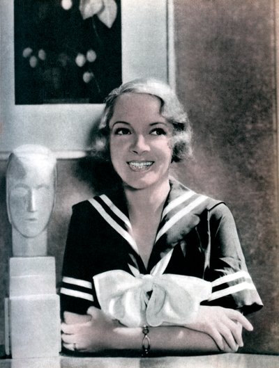Helen Hayes, attrice americana, 1934-1935 da Unbekannt