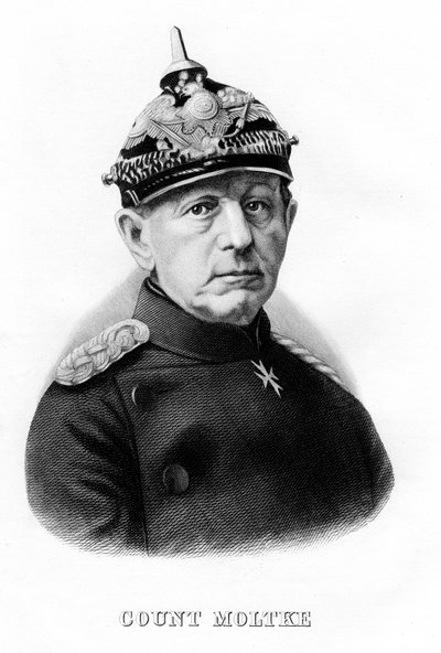 Helmuth Karl Bernhard von Moltke, Feldmaresciallo tedesco, 19° secolo da Unbekannt
