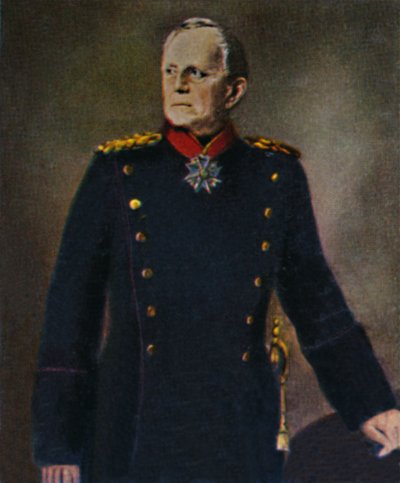 Helmuth von Moltke 1800-1891 - Dipinto di Lenbach, 1934 da Unbekannt