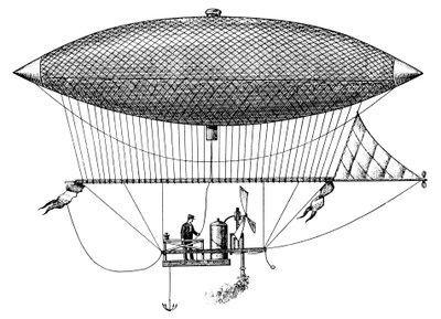 Dirigibile manovrabile di Henri Giffard del 1852, 1903 da Unbekannt